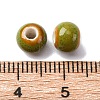 Bright Glazed Porcelain Beads PORC-D300-A40-2