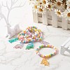 Handmade Polymer Clay Beads Stretch Bracelets for Kid BJEW-JB06625-3