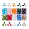 400Pcs 10 Colors Electroplate Glass Beads Strands EGLA-YW0001-15-1