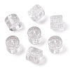 Opaque Acrylic Spacer Beads OACR-ZX006-15E-1