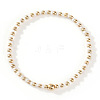 Glass Seed Beads & CCB Beads Stretch Bracelets TB4137-20-1