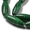 Synthetic Malachite Beads Strands G-B071-D01-01-3