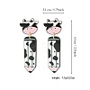 Back to School Acrylic Dangle Stud Earrings FS-WGAA197-10-1