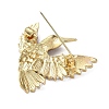 Bird Rhinestone Enamel Pins JEWB-G040-09G-02-2