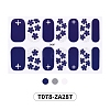 Glitter Nail Wraps Polish Decal Strips MRMJ-T078-ZA287-2