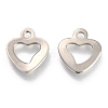 201 Stainless Steel Charms STAS-H143-11P-2