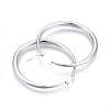 201 Stainless Steel Big Hoop Earrings for Women EJEW-N052-04B-01-2