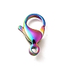 316 Stainless Steel Lobster Claw Clasps STAS-D288-09RC-1