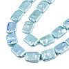 ABS Plastic Imitation Pearl Beads Strands KY-N015-07-A03-3