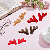 16Pcs 4 Styles Fibre Antler Snowman Hand Branch DOLL-GF0001-10-7