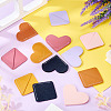 12Pcs 2 Styles Imitation Leather Book Corner Protectors AJEW-TA0001-99-6