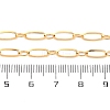 304 Stainless Steel Oval Link Chain Necklaces X-NJEW-Q013-09G-3
