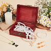 Rectangle Wood & PU Leather Jewelry Boxes CON-CL0001-14B-4