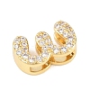 Brass Micro Pave Cubic Zirconia Pendants KK-B167-22G-3-2