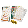 100Pcs 4 Styles Christmas Theme OPP Cellophane Candy Packaging Bags ABAG-TA0002-08-3