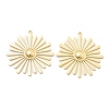 Brass Pendants KK-B134-21G-1