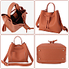 DIY Imitation Leather Handbag Making Kit DIY-WH0401-70B-4