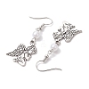 Tibetan Style Alloy Dangle Earrings EJEW-JE05956-01-4