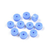 Opaque Solid Color Glass Beads GLAA-N007-6x3mm-A05-1