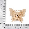 Brass Rhinestone Pendants KK-A261-06KCG-3