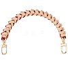 Microfiber Leather Braided Bag Handles PURS-WH0008-08B-1