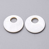 Natural Freshwater Shell Beads X-SHEL-T007-42-2