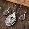Zinc Alloy Jewelry Sets FS-WG7330E-01-2
