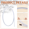 Plastic Covered Steel Boning for Bridal Dress Bustle DIY-WH0304-604A-3