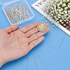 100Pcs 2 Colors Brass Ball Head Pins KK-PH0015-37-3