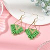 304 Stainless Steel Dangle Earrings EJEW-MZ00806-02-1