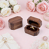 Octagon Wooden Ring Magnetic Boxes CON-WH0107-123C-4