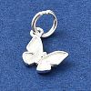925 Sterling Silver Butterfly Charms STER-M119-14S-2