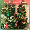 DIY Christmas Themed Cone Suncatcher Making Kits DIY-SP0001-35-5