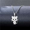 Stainless Steel Pendant Necklaces PW-WGF5F36-01-1