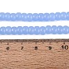 Imitation Jade Glass Beads Strands GLAA-NH0002-A01-B04-4