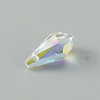 Glass Charms GLAA-WH0031-42C-2