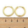 Brass Hoop Earrings EJEW-L211-08F-G-3