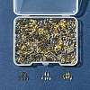 450Pcs 3 Colors Brass Wire Guardian and Protectors KK-FS0001-63-7