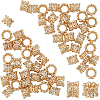 Brass European Beads KK-DC0001-51-1