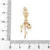 Brass Micro Pave Cubic Zirconia Pendants KK-K407-50G-3
