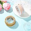 2 Rolls 2 Colors Braided Nylon Chinese Knot Cord WCOR-CJ0001-01-5