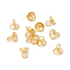 304 Stainless Steel Bead Cap Pendant Bails STAS-I192-01C-G-1