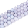 Natural Chalcedony Beads Strands G-S333-8mm-004-01-2