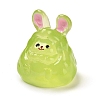 Luminous Resin Cute Little Rabbit Ornaments RESI-I054-01E-1