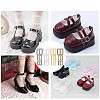 120Pcs 12 Styles Alloy Tri-Glide Adjuster Buckles FIND-CY0001-82-5