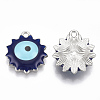 Alloy Pendants X-ENAM-S016-48B-2