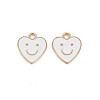 Alloy Enamel Charms X-ENAM-T016-12E-RS-2