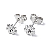 Non-Tarnish 304 Stainless Steel Stud Earring Findings STAS-F286-15P-1