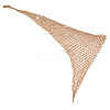 Polyester Women Crochet Beach Cover Up Sarong Wrap AJEW-WH20007-71-6
