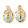 304 Stainless Steel Enamel Pendants X-STAS-U057-15G-A-1